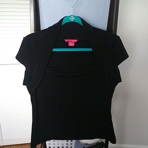 Sunny Leigh Black Blouse XL